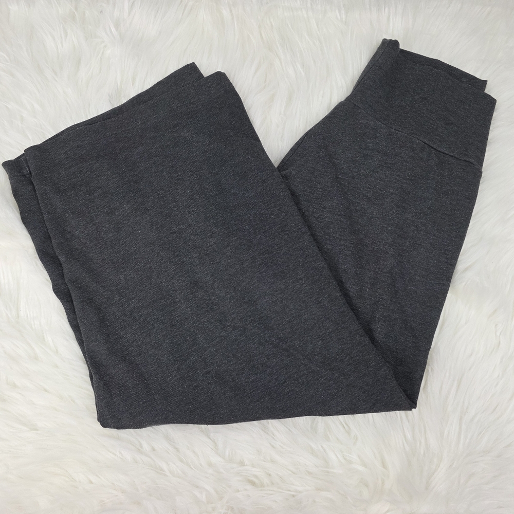 Everlast Gray Wide Leg Gaucho Pants